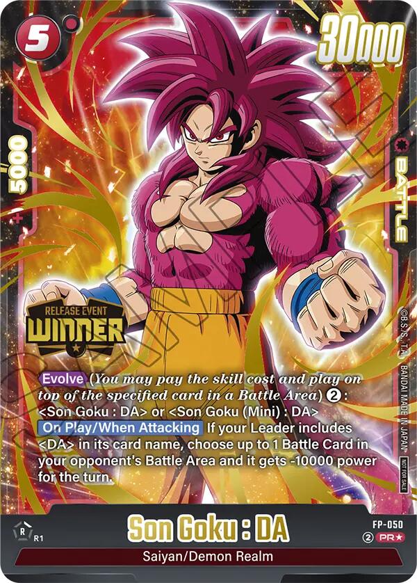 Son Goku : DA (FP-050) (Release Event Winner) [Fusion World Promotion Cards] | Total Play