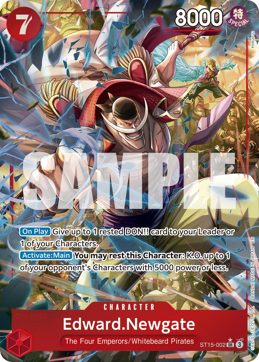 Edward.Newgate (ST15-002) (Alternate Art) [Premium Booster -The Best- Vol. 2] | Total Play