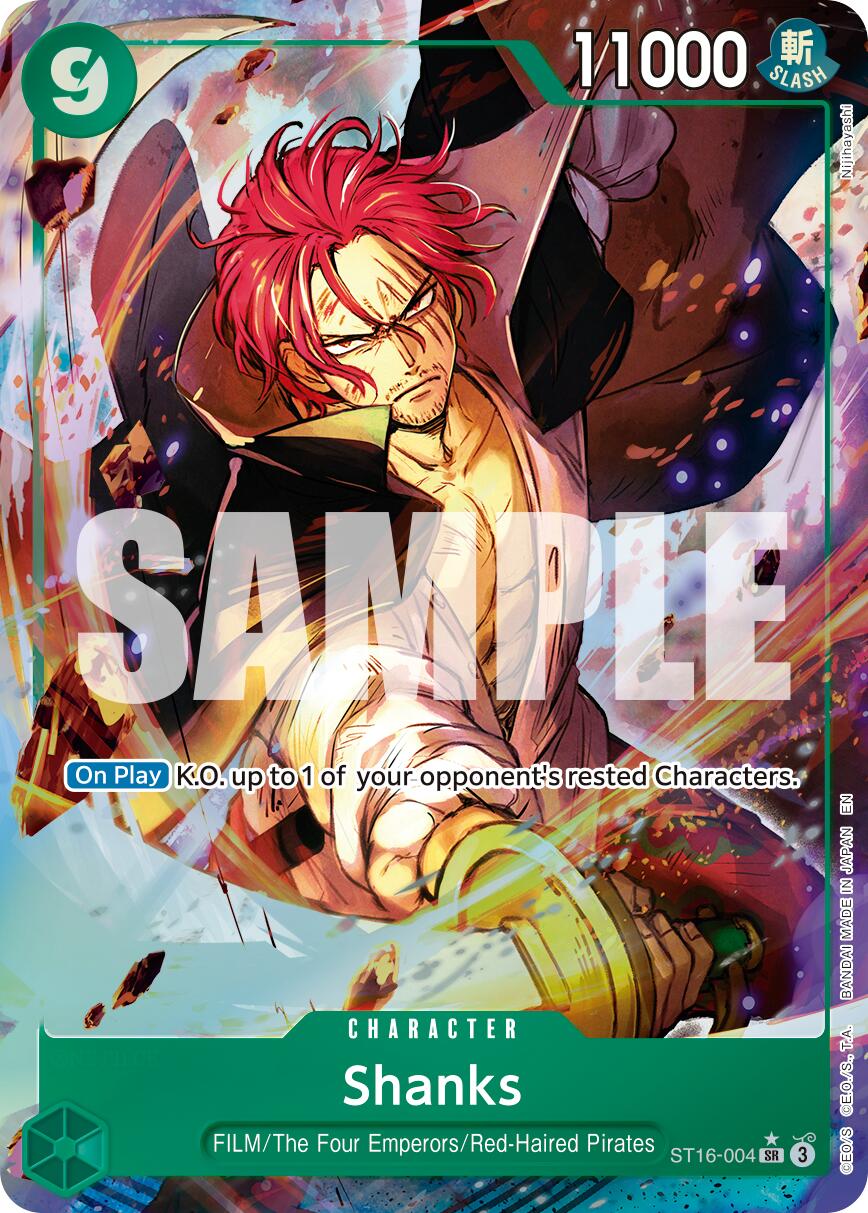 Shanks (ST16-004) (Alternate Art) [Premium Booster -The Best- Vol. 2] | Total Play