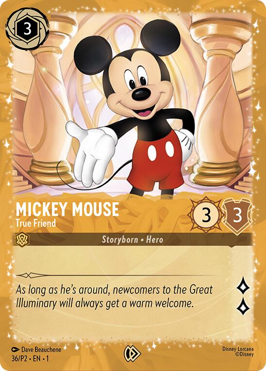 Mickey Mouse - True Friend (Puzzle Promo) (36) [Promo Cards] | Total Play