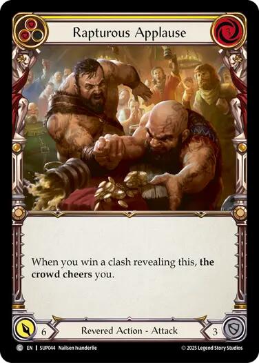 Rapturous Applause (Yellow) [SUP044] (Super Slam) | Total Play