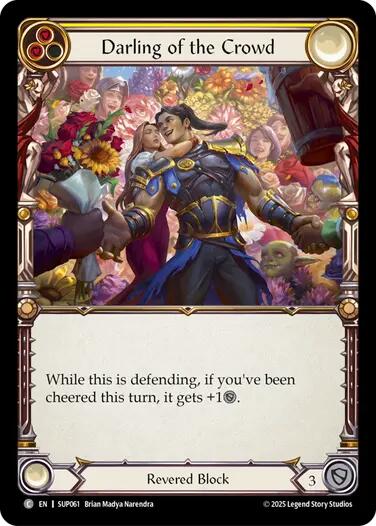 Darling of the Crowd [SUP061] (Super Slam)  Rainbow Foil | Total Play