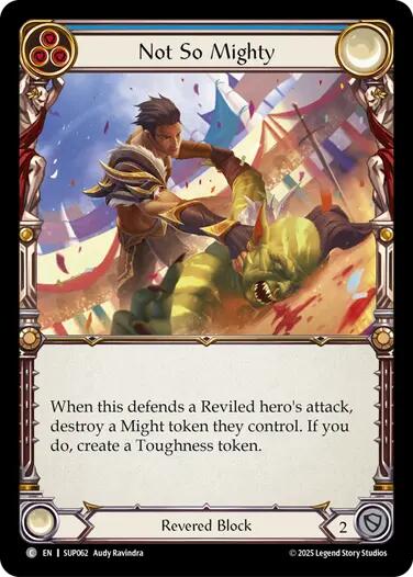 Not So Mighty [SUP062] (Super Slam)  Rainbow Foil | Total Play