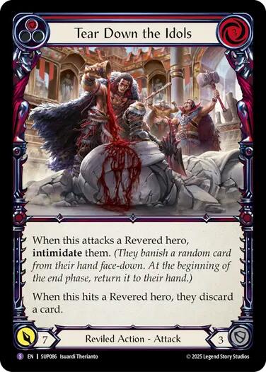 Tear Down the Idols [SUP086] (Super Slam)  Rainbow Foil | Total Play