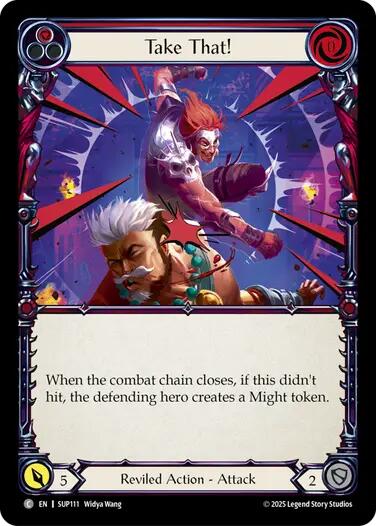 Take That! (Red) [SUP111] (Super Slam) | Total Play