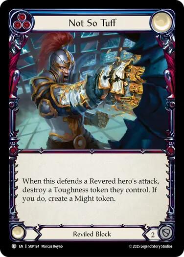 Not So Tuff [SUP124] (Super Slam)  Rainbow Foil | Total Play