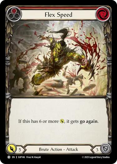 Flex Speed (Red) [SUP146] (Super Slam) | Total Play