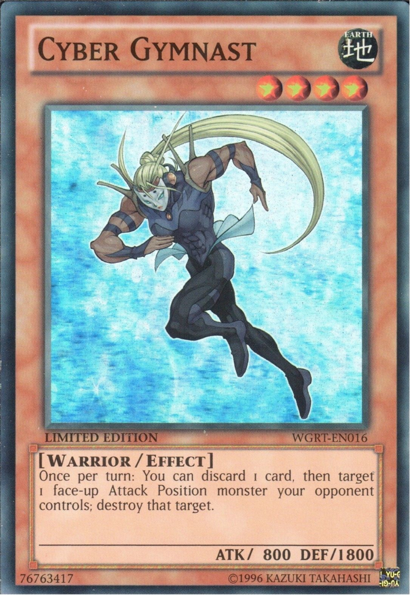 Cyber Gymnast [WGRT-EN016] Super Rare | Total Play