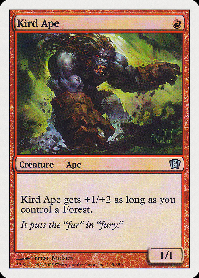 Kird Ape (9th Edition) [Oversize Cards] | Total Play