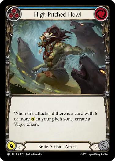 High Pitched Howl (Blue) [SUP157] (Super Slam) | Total Play