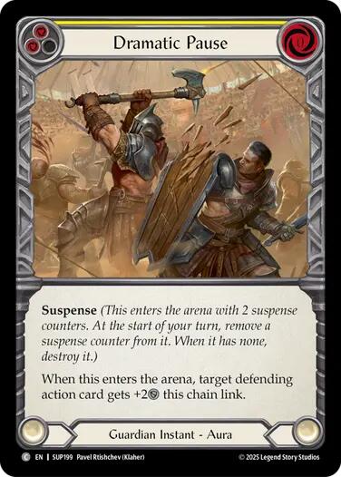 Dramatic Pause (Yellow) [SUP199] (Super Slam) | Total Play