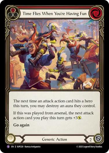 Time Flies When You're Having Fun [SUP220] (Super Slam)  Rainbow Foil | Total Play