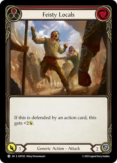 Feisty Locals (Red) [SUP230] (Super Slam) | Total Play