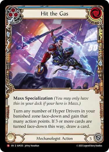 Hit the Gas [SUP255] (Super Slam)  Rainbow Foil | Total Play