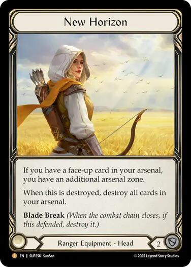 New Horizon [SUP256] (Super Slam)  Rainbow Foil | Total Play