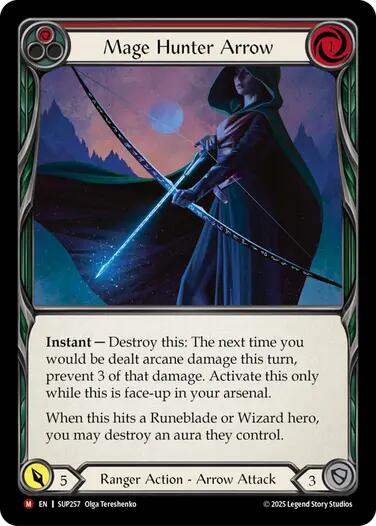Mage Hunter Arrow [SUP257] (Super Slam)  Rainbow Foil | Total Play