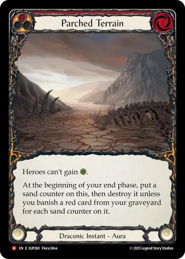 Parched Terrain [SUP260] (Super Slam)  Rainbow Foil | Total Play