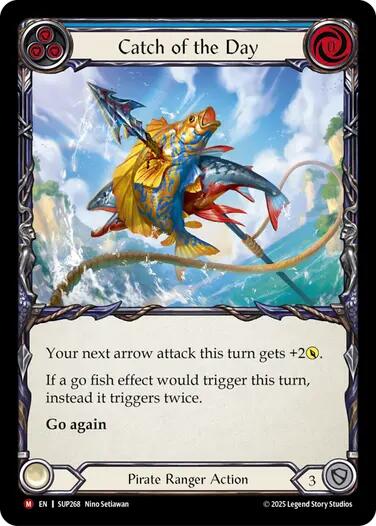 Catch of the Day [SUP268] (Super Slam)  Rainbow Foil | Total Play