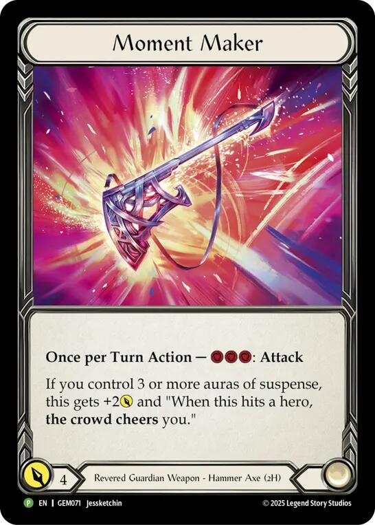 Moment Maker [GEM071] (GEM Pack 3)  Cold Foil | Total Play
