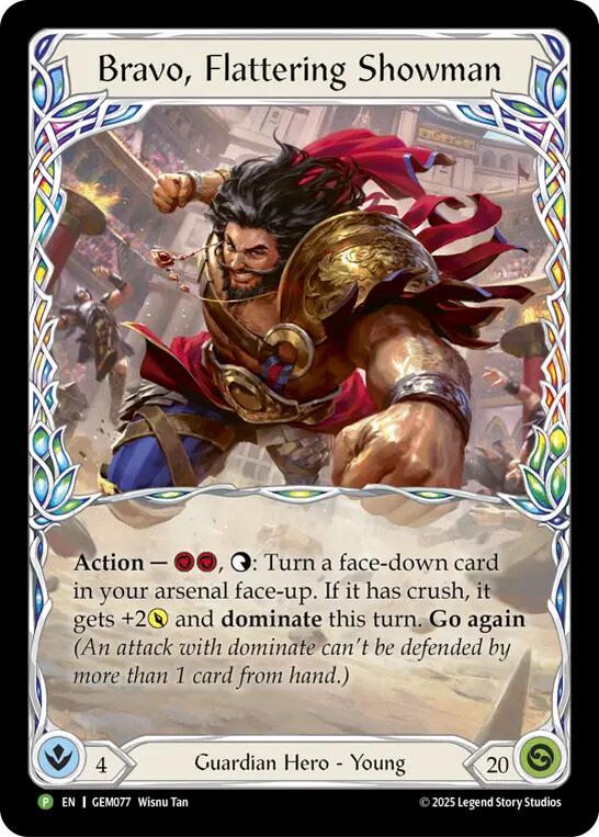 Bravo, Flattering Showman [GEM077] (GEM Pack 3) | Total Play