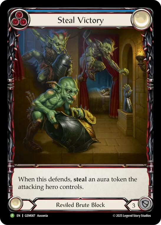 Steal Victory [GEM087] (GEM Pack 3)  Rainbow Foil | Total Play