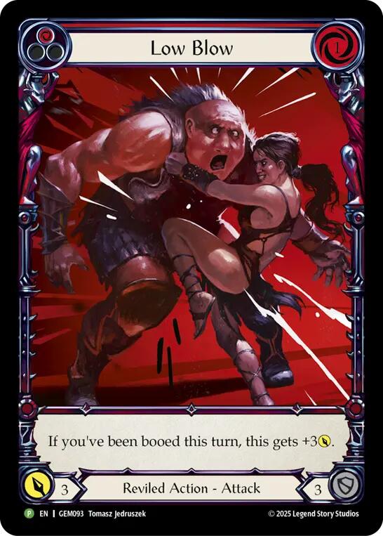 Low Blow [GEM093] (GEM Pack 3)  Rainbow Foil | Total Play