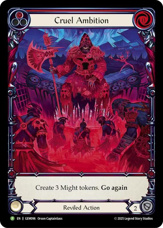 Cruel Ambition [GEM096] (GEM Pack 3) | Total Play