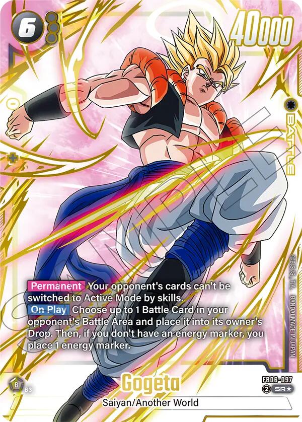 Gogeta (FB06-097) (Gold) [Fusion World Promotion Cards] | Total Play