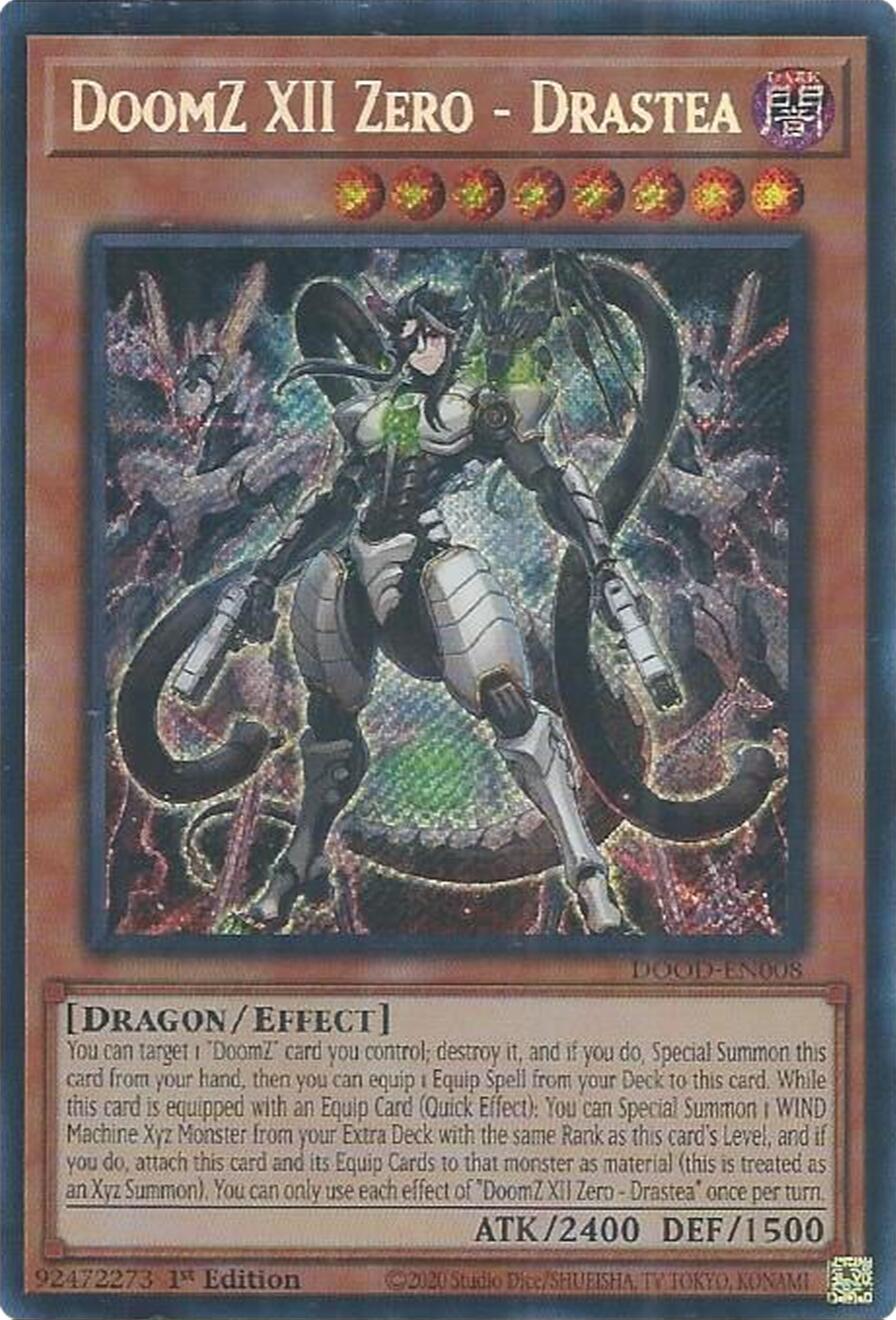 DoomZ XII Zero - Drastea [DOOD-EN008] Secret Rare | Total Play