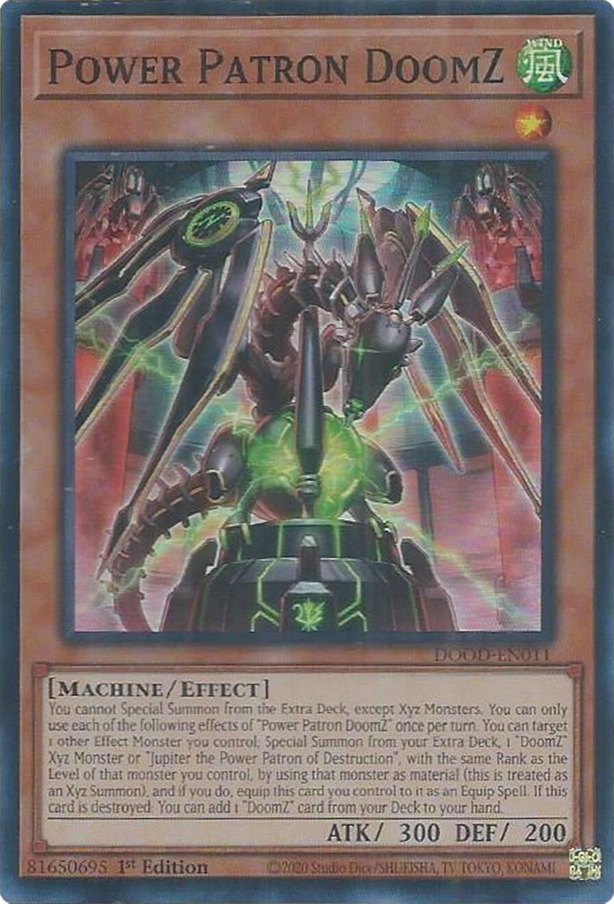 Power Patron DoomZ [DOOD-EN011] Super Rare | Total Play