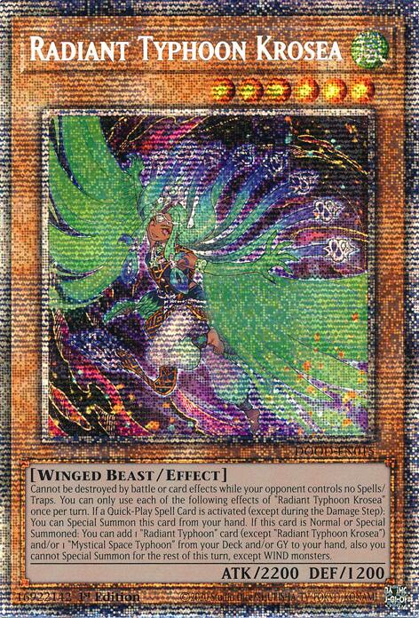 Radiant Typhoon Krosea (Starlight Rare) [DOOD-EN015] Starlight Rare | Total Play