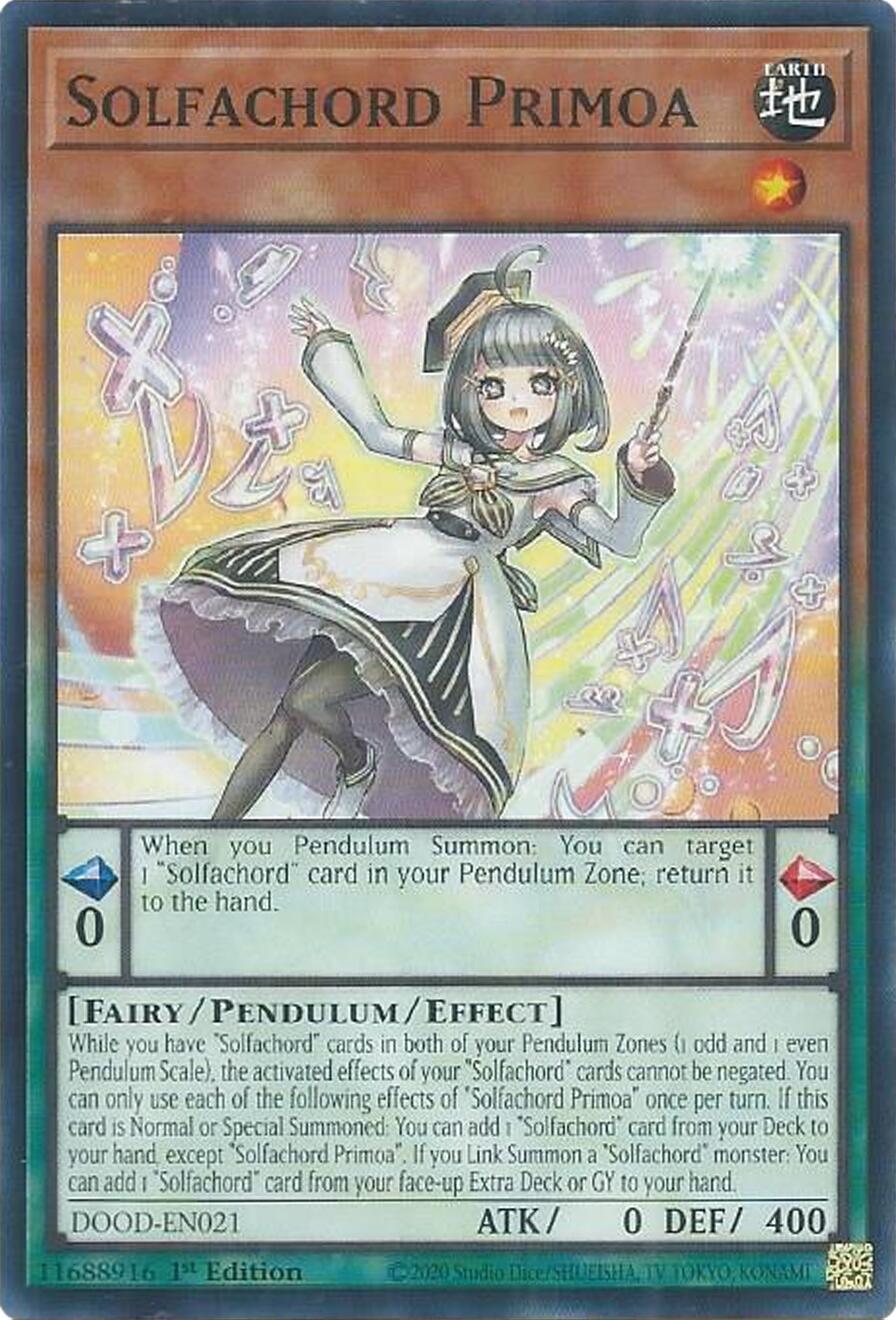 Solfachord Primoa [DOOD-EN021] Common | Total Play