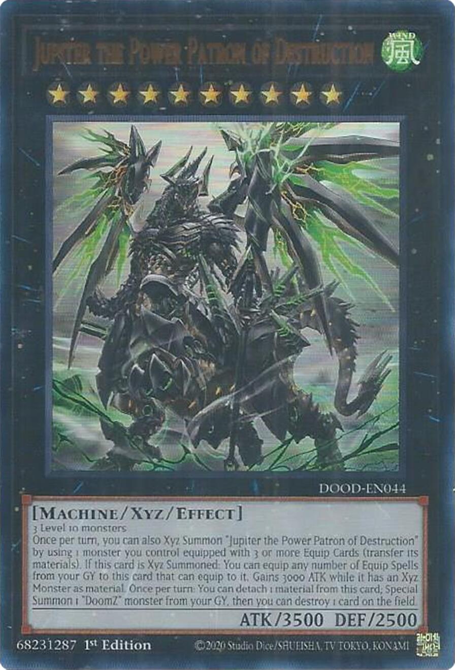 Jupiter the Power Patron of Destruction [DOOD-EN044] Ultra Rare | Total Play