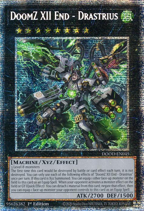 DoomZ XII End - Drastrius (Starlight Rare) [DOOD-EN045] Starlight Rare | Total Play