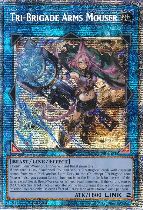 Tri-Brigade Arms Mouser (Starlight Rare) [DOOD-EN051] Starlight Rare | Total Play