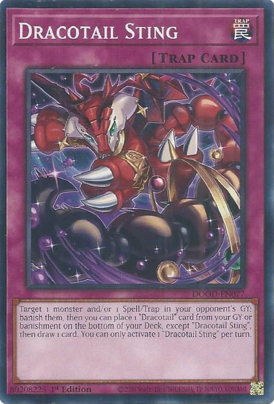 Dracotail Sting [DOOD-EN077] Common | Total Play