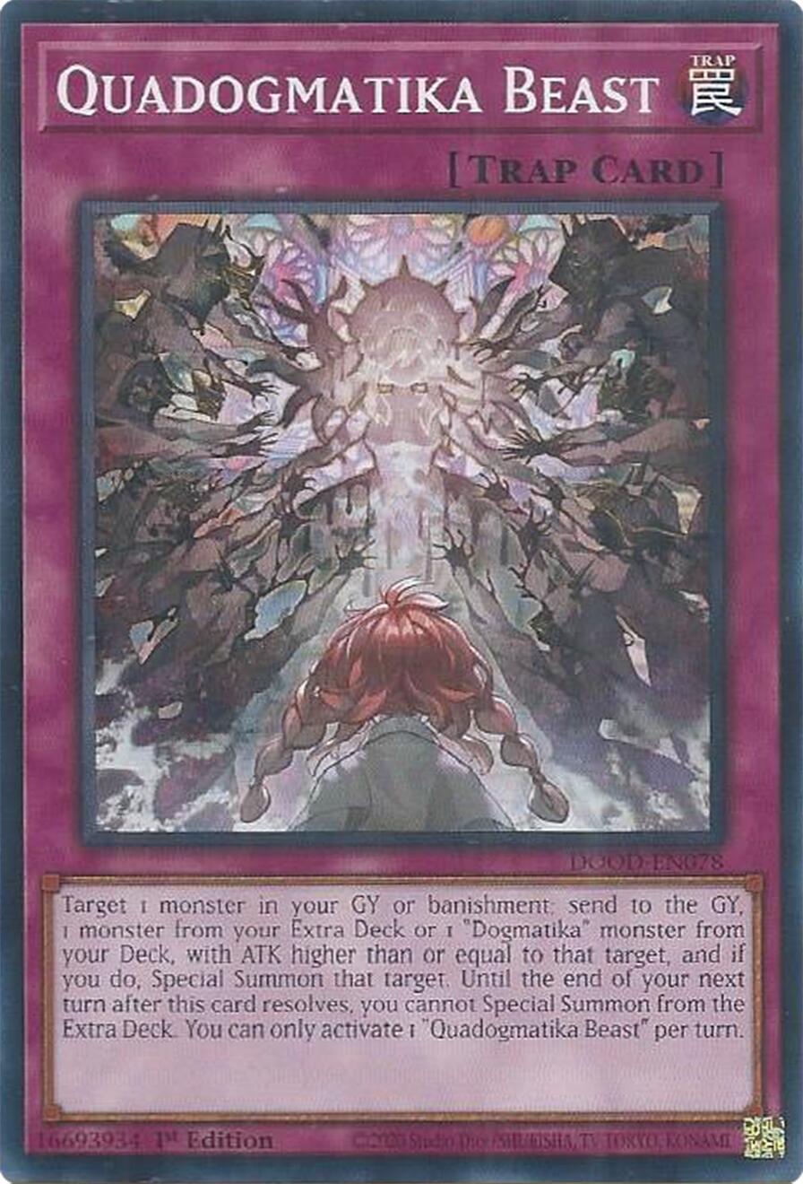 Quadogmatika Beast [DOOD-EN078] Common | Total Play