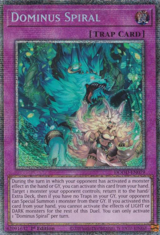 Dominus Spiral (Starlight Rare) [DOOD-EN079] Starlight Rare | Total Play