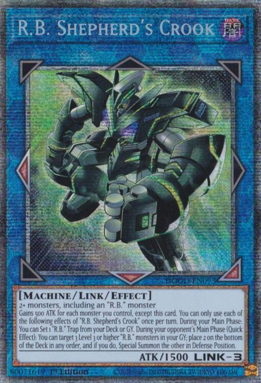 R.B. Shepherd's Crook (Starlight Rare) [DOOD-EN093] Starlight Rare | Total Play