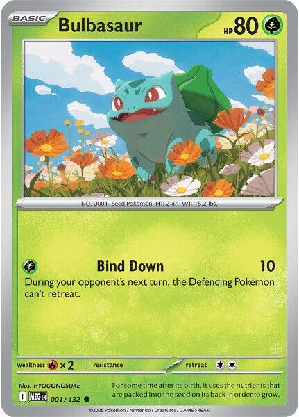 Bulbasaur (001/132) [Mega Evolutions: Base Set] | Total Play