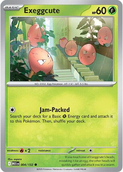 Exeggcute (004/132) [Mega Evolution: Base Set] | Total Play