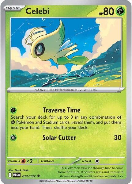 Celebi (012/132) [Mega Evolution: Base Set] | Total Play