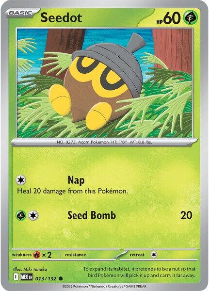 Seedot (013/132) [Mega Evolution: Base Set] | Total Play