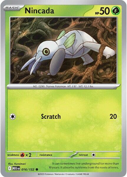 Nincada (016/132) [Mega Evolution: Base Set] | Total Play