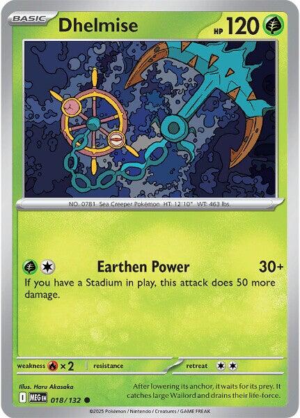 Dhelmise (018/132) [Mega Evolutions: Base Set] | Total Play
