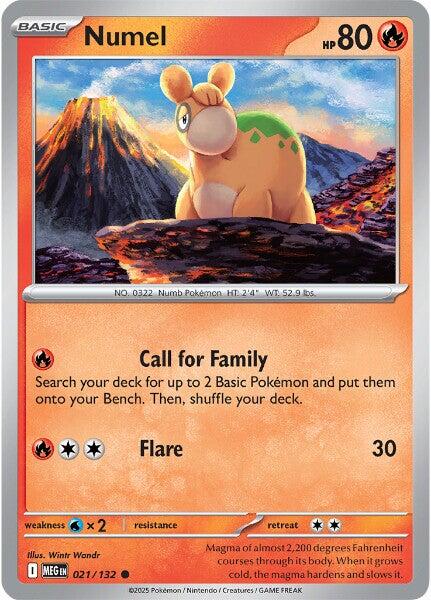 Numel (021/132) [Mega Evolution: Base Set] | Total Play