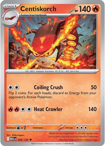Centiskorch (030/132) [Mega Evolutions: Base Set] | Total Play