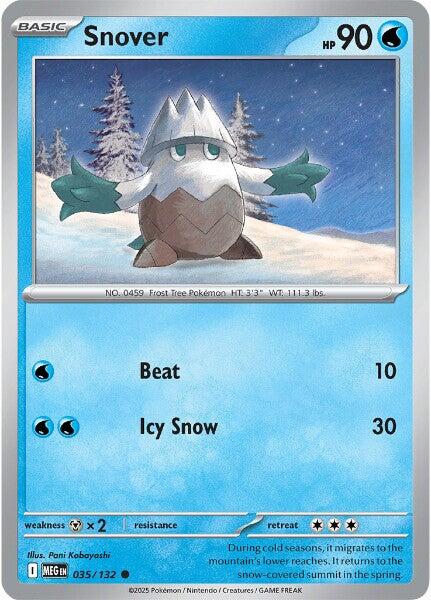 Snover (035/132) [Mega Evolutions: Base Set] | Total Play