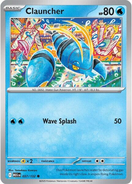 Clauncher (037/132) [Mega Evolutions: Base Set] | Total Play