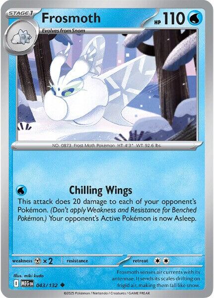 Frosmoth (043/132) [Mega Evolutions: Base Set] | Total Play